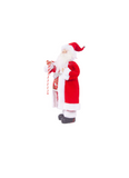 SSDLR5814 Standing Santa Claus Decoration Doy For Christmas