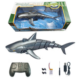 Electric RC Shark Pool Toys Fish Boat Toy Kids Rechargeable Remote Control Shark swimming summer Toys