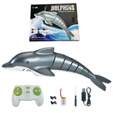 Kids simulation smart play water 2.4G remote control rc dolphin swimming summer RC ANIMAL toy