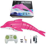 Kids simulation smart play water 2.4G remote control rc dolphin swimming summer RC ANIMAL toy