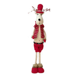 SXL9513/1 Christmas Standing Santa Reindeer Decoration