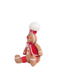 SJBR2411/1 Christmas Gingerbread Man Plush Toys Stuffed Dolls Decoration