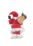 SSDLR3910 15''Inch Standing Santa Claus Christmas Decoration