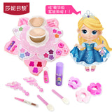 Fashion Girls Beauty Kid Pretend Play make up toy Kids Makeup Sets For Girl 8 years