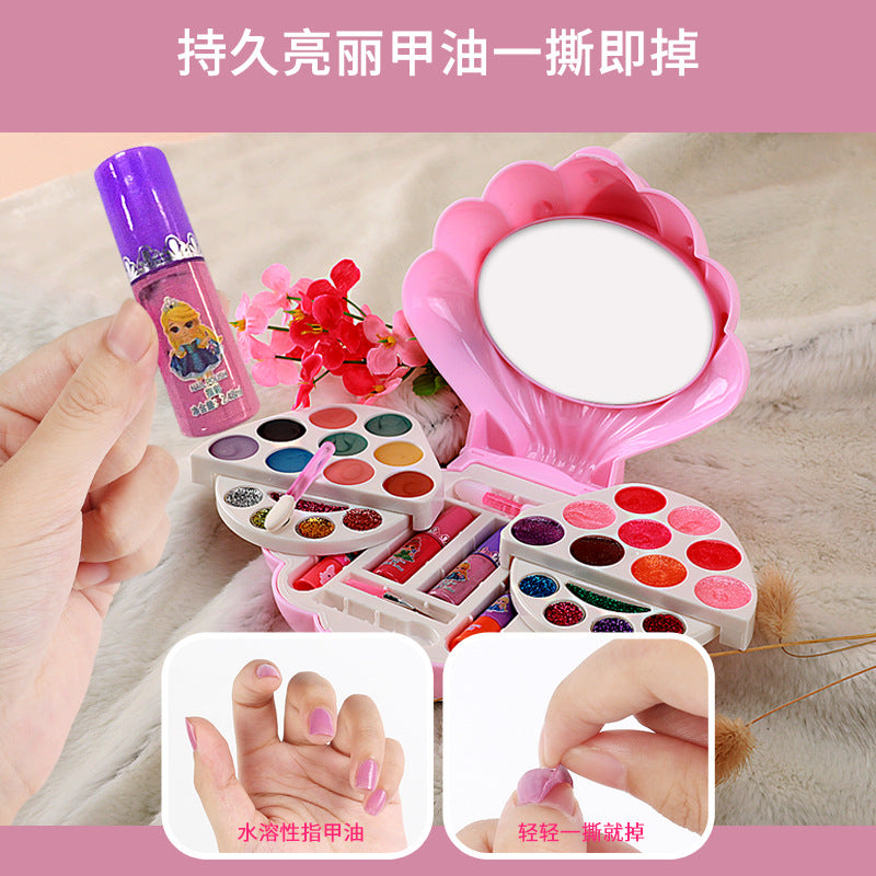 2024 high quality kids makeup set Dress Up Beauty Set Real Cosmetic DIY makeup for girl children