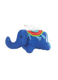 RGJ136/3 5''Inch Blue Elephant Hanging Ornament