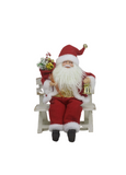 SSDLR4410 Sitting Santa Claus Christmas Decoration Doll