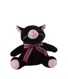 RBJ1612/3 Soft Black Cat Plush Toy Doll