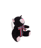 RBJ1612/3 Soft Black Cat Plush Toy Doll