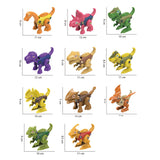 Assembled Dinosaur Toy Set for Kids New Design Popular Children's Gift Educational Toys