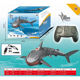 Electric RC Shark Pool Toys Fish Boat Toy Kids Rechargeable Remote Control Shark swimming summer Toys