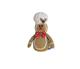 RGJ187/2 The One With The White Chef's Hat Gingerbread Man Hanging Ornament