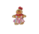 RGJ157/2 Likabale Gingerbread Man Hanging Ornament