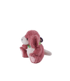 RBJ2212/3 Pink Sitting Plush Dog Toy