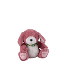 RBJ2212/3 Pink Sitting Plush Dog Toy