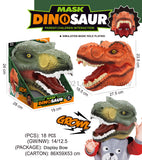 2023 popular kid Cosplay Dinosaur Party Head Masks toy Halloween Christmas Mask