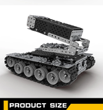 New toys Tank Full metal Tank Stainless Steel Block Building Bricks Building Toys