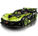 Building Blocks set 1:8 Green Bugatti Super car electric 2023 Hot children's toys gift for Kids Block Toys