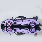 1:8 3428PCS Dark Purple Pagani Technic Sports Car for Boys Adults frod car building blocks toy set building blocks toys