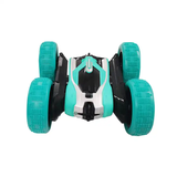 2.4G Remote Control toy car double-sided four-wheel twist arm rc cars stunt car toy with light and music Radio Control Toy