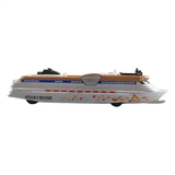 Hot Selling Popular Scale Model Cruise Kids Funny Toys Cruise Ship Model for Gift diecast toys 1/18 excavator