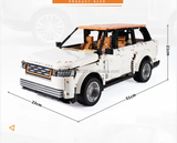 1:8 Land Rover Range Rover 3180PCS Speed Super Racing Car Bricks Kit Toys Kids DIY Building Blocks Car