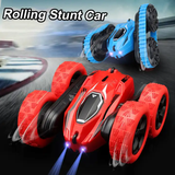 Stunt track car 2.4G RC vehicle toy remote control car rc stunt car for kids