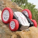 High speed racing remote control 360 rotation twisted crawler rc double sided stunt car with light and music