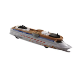 Hot Selling Popular Scale Model Cruise Kids Funny Toys Cruise Ship Model for Gift diecast toys 1/18 excavator