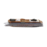 Hot Selling Popular Scale Model Cruise Kids Funny Toys Cruise Ship Model for Gift diecast toys 1/18 excavator