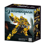 compatible Yellow Super Transformation Giant Robot Building Blocks Bricks Toys Kids Christmas Gifts 5692pcs/set