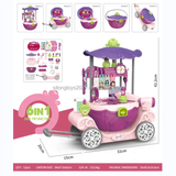 Girls Pretend Play Set Vanity Table Toy Mirror and Beauty 6in1 small toy make up beauty salon girl set toy for kids