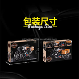 New Arrivals Toys The latte motorcycle Racingmotorcycle small particle puzzle assembly block model