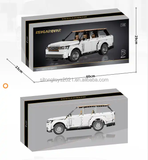 1:8 Land Rover Range Rover 3180PCS Speed Super Racing Car Bricks Kit Toys Kids DIY Building Blocks Car