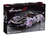 1:8 3428PCS Dark Purple Pagani Technic Sports Car for Boys Adults frod car building blocks toy set building blocks toys