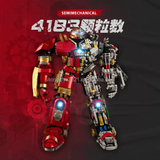 Bricks Plastic Model Boys Gifts Toys Super Heroes Mecha Robot 4183pcs Robot Mech Style Hero Robot Toy