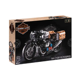 New Arrivals Toys The latte motorcycle Racingmotorcycle small particle puzzle assembly block model