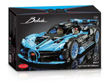 2023 hot sell 3588pcs 1:8 Green Bugatti car Model building Brick Toys For Boys Girls Kids Birthday Gift