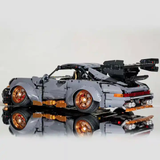 DIY Construction Assembly 1:10 2435pcs grey porsches Super Racing Car Building Blocks Sets Bricks Toys Children