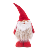 SAR46201 Christmas Santa Standing Claus Gnome Doll