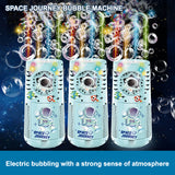 Bubble Machine, Automatic Space Rocket Bubble Machine Maker for Toddlers Kidsr Minute Bubbles, Gifts Toys for Girls Boys 2 3 4 5 6 Years Old Christmas Birthday Party