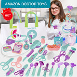 STYJ02 Children's doctor toy set role-play with medical bag 24 pieces