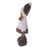 RNH4213-2 Standing Plush Girl Decorations