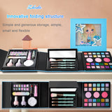 kid pretend play makeup blue book 5 years old blue book kid girl real makeup set nail polish make up toy kids makeup kit 2104M