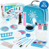 ST2101A Children play house girl simulation cosmetics snow princess makeup toys