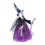 HNW4509 Halloween standing Witch Decoration Toys