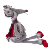 RLS5715-2 Fabric Crafts Santa Mouse Decoration