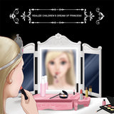 ST2205 Children play every house simulation lighting makeup table ornaments girl toys