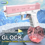 Mixed Color Fully Automatic Repeater Water Gun Electric Water Gun for Kids Outdoor Play