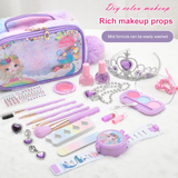 New Design Children Pretend Play Cosmetic mermaid Girls Makeup Toy for Kids Bag pretend play makeup set 2104Z/2104Y